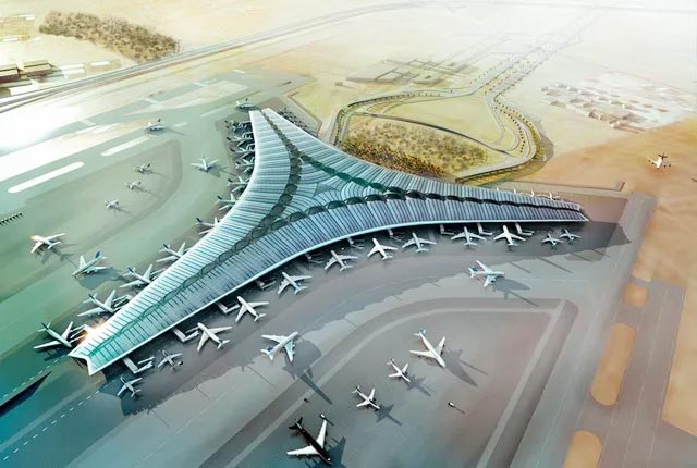 科威特國(guó)際機(jī)場(chǎng)幕墻鋁型材開模定制